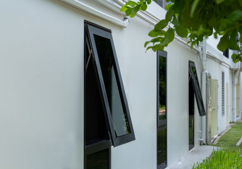 Modern Window Frame Installation